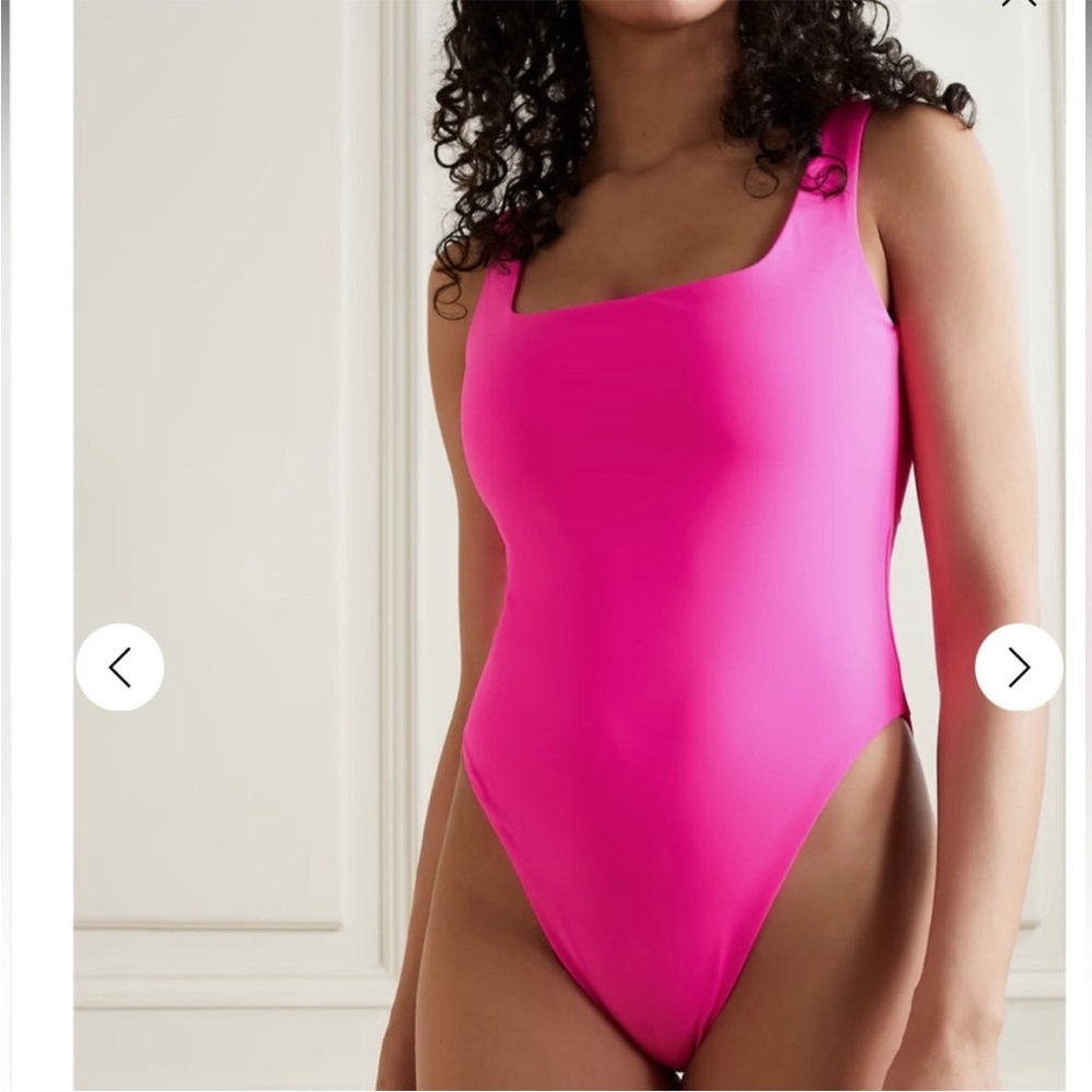 Mara Hoffman Pink One Piece Swimsuit